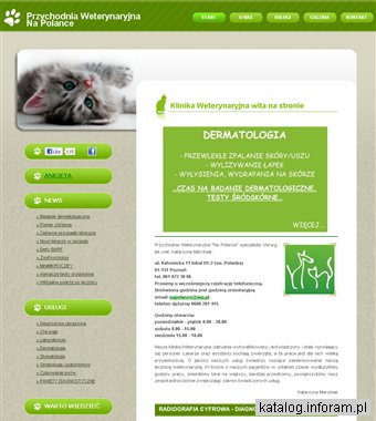 Klinika weterynaryjna w mieście Poznań