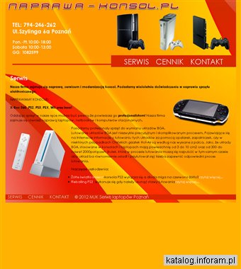 Serwis konsol