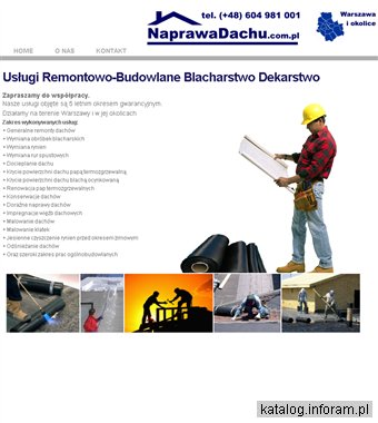 Blacharstwo, dekarstwo Adam Kuczyński