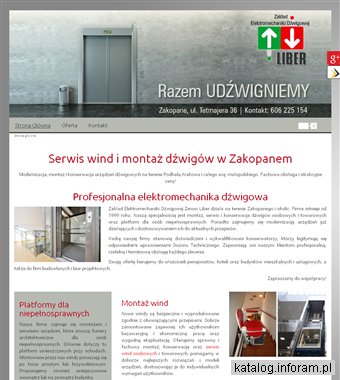 LIBER ZENON windy małopolskie