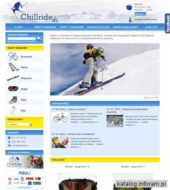 Wypożyczalnia nart biegowych Warszawa