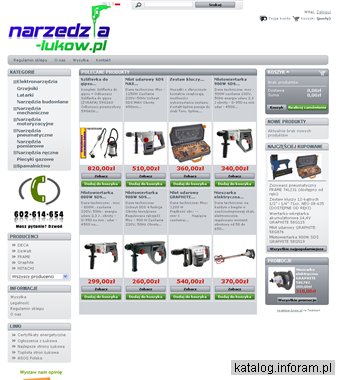 Sklep internetowy firmy Kenez - narzędzia i elektronarzędzia