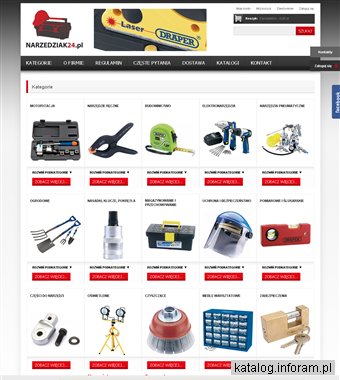 Internetowy sklep z narzędziami