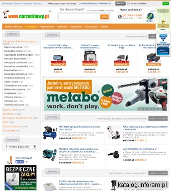 Narzedziowy.pl - elektronarzędzia
