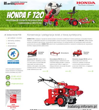 Maszyny do pielęgnacji boisk