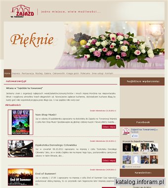 Zajazd Na Towarowej - wesela, przyjecia, bankiety, imprezy okolicznosciowe