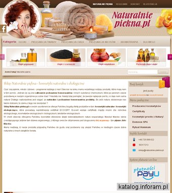 Kosmetyki naturalne i ekologiczne - Naturalnie piękna