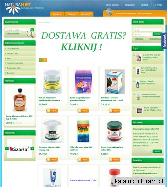 Sklep internetowy online NaturaNET - żywność ekologiczna BIO