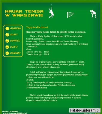 Nauka tenisa ziemnego