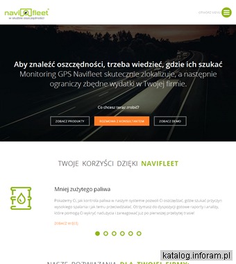 Monitoring pojazdów GPS – Navifleet