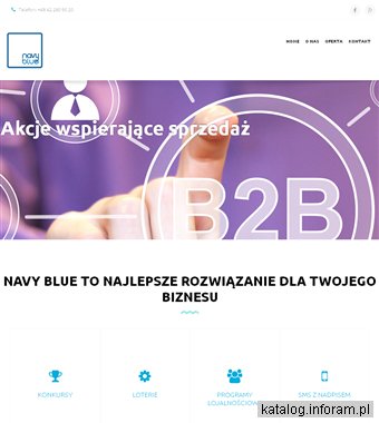 Navy Blue - organizacja konkursów i programów lojalnościowych