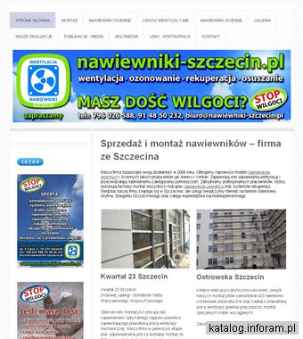 TWOJE OKNA nawiewniki powietrza Szczecin