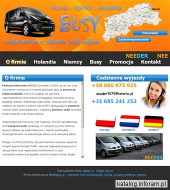 Przewozy do Holandii NEEDER