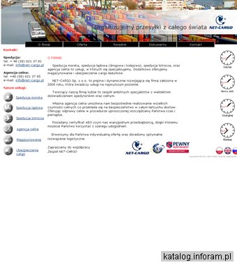 Net-Cargo Sp. z o.o. transport kontenerowy