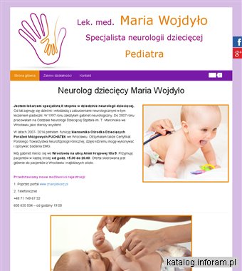 MARIA WOJDYŁO badanie wcześniaków Wrocław