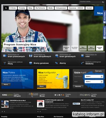 Nice - producent bram garażowych