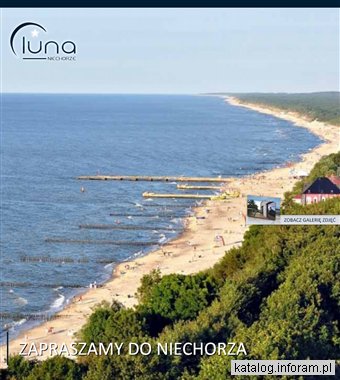 Atrakcyjne noclegi nad morzem - Luna w Niechorzu