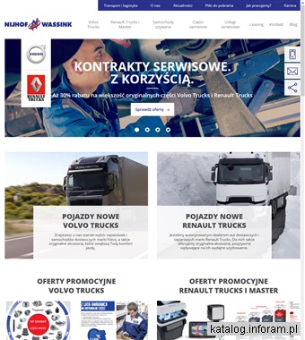 nijhof-wassink.com.pl volvo ciężarowe