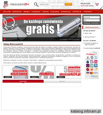 Niszczarka do papieru - Sklep niszczarki24.pl