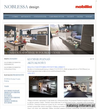 Kuchnie Poznań Nobilia, Niemieckie meble kuchenne - Noblessa Design