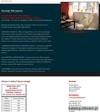 Noclegi Warszawa