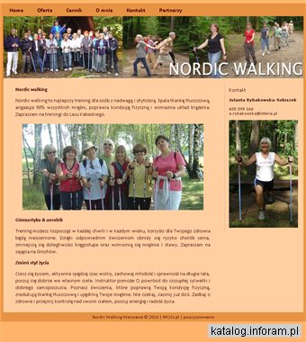 Zajęcia nordic walking Warszawa