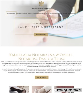 www.notariuszeopole.pl