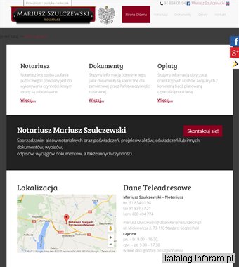MARIUSZ SZULCZEWSKI czynności notarialne Stargard