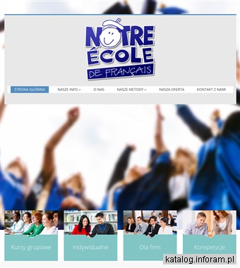 Notre école de français - Szkoła języka francuskiego w Warszawie