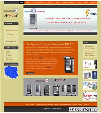 Znakomite automaty vendingowe Nova