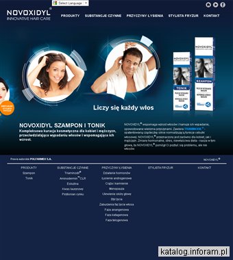 Novoxidyl.pl - preparaty na wypadanie włosów