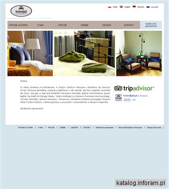 Nowoczesne noclegi typu Bed and Breakfast na terenie miasta Warszawa