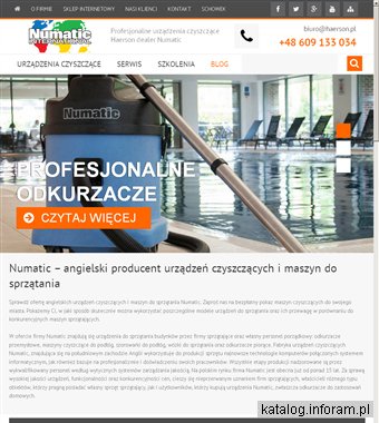 Numatic-haerson.pl - maszyna czyszcząca do podłóg