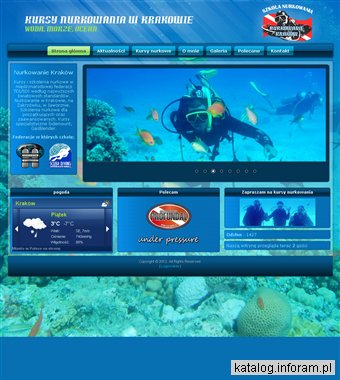 Nurkowanie Kraków, kursy nurkowe Kraków
