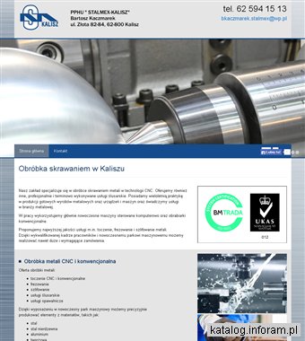 Stalmex - obróbka metali