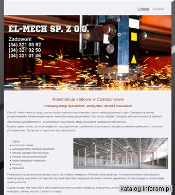 EL-MECH konstrukcje stalowe