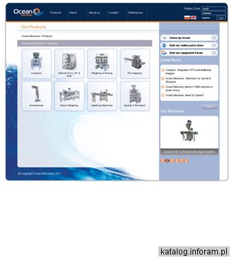 Maszyny pakujące - Ocean Machines