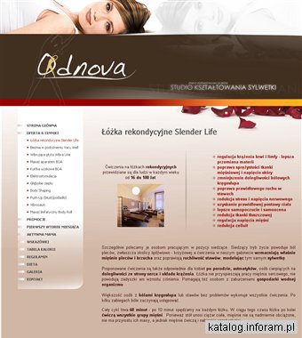 Odnova Studio Kształtowania Sylwetki