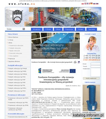 Przenośniki - Ofama