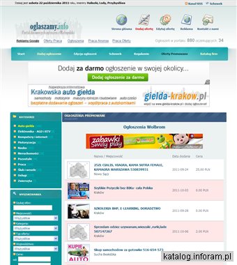 Portal darmowych ogłoszeń z Małopolski