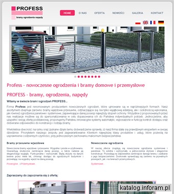 PROFESS Ogrodzenia posesji