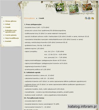 Ogrodnik Sebastian pielęgnacja ogrodów