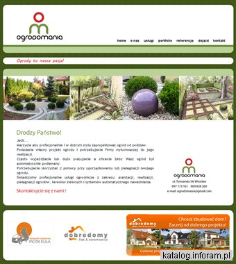 OGRODOMANIA - profesjonalne projektowanie i urządzanie ogrodów