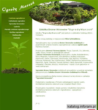 Szkółka Drzew i Krzewów "Ogrody Marzeń"