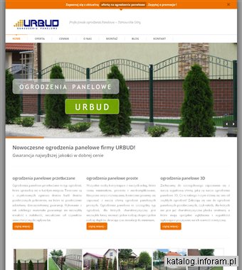URBUD - ogrodzenia panelowe