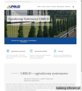 www.urubd.pl - ogrodzenia systemowe