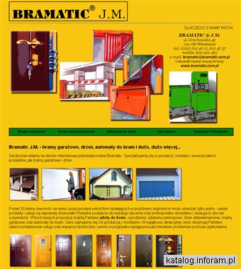 Piloty do bram od Bramatic, Warszawa