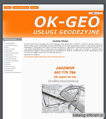 OK-GEO Usługi Geodezyjne Michał Korniak