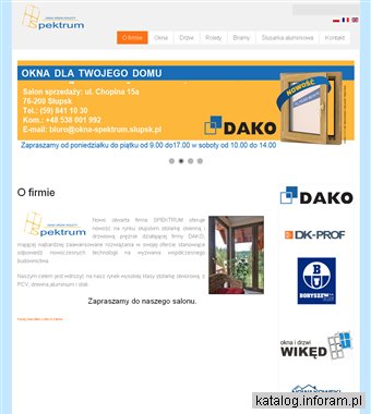 Rolety z miasta Słupsk z możliwością wyboru kształtu skrzyni z salonu Spektrum