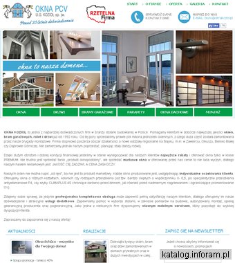 U.G. KOZIOŁ- okna, drzwi, bramy garażowe